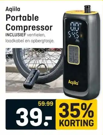 Hubo Aqiila Portable Compressor aanbieding