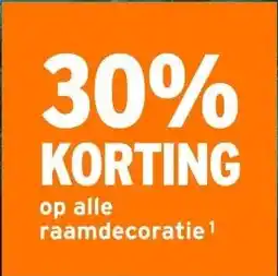 GAMMA op alle raamdecoratie aanbieding
