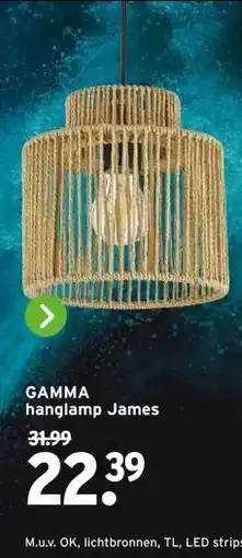 GAMMA GAMMA hanglamp James aanbieding