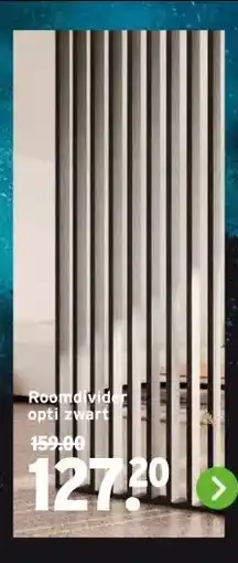 GAMMA Roomdivider opti zwart aanbieding