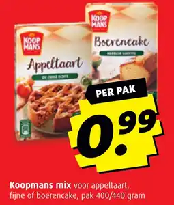 Boni Koopmans mix aanbieding