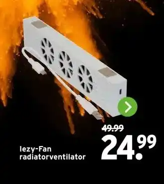 GAMMA lezy-Fan radiatorventilator aanbieding