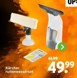 GAMMA Kärcher ruitenwasserset aanbieding