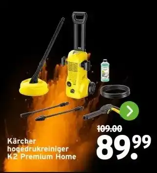 GAMMA Kärcher hogedrukreiniger K2 Premium Home aanbieding