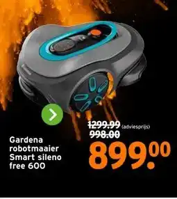 GAMMA Gardena robotmaaier Smart sileno free 600 aanbieding