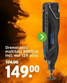 GAMMA Dremel accu multitool 8260JA aanbieding
