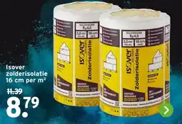 GAMMA Isover zolderisolatie ² aanbieding