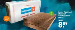GAMMA Knauf Rock4All steenwol isolatieplaten aanbieding