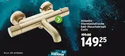 GAMMA Atlantic thermostatische bad-/douchekraan Colin aanbieding