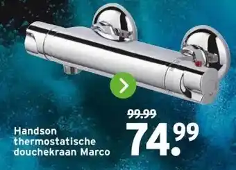 GAMMA Handson thermostatische douchekraan Marco aanbieding