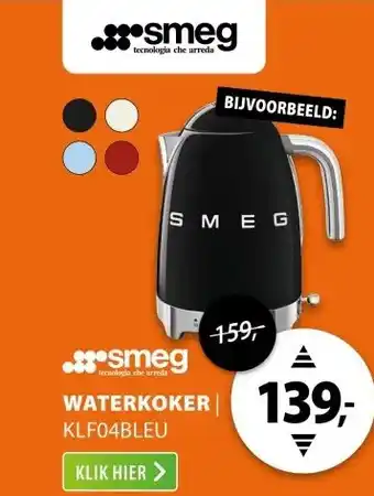 Expert Smeg KLF04BLEU Zwart aanbieding
