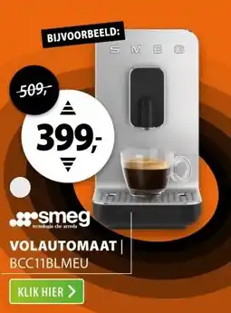 Expert Smeg BCC11BLMEU Zwart aanbieding