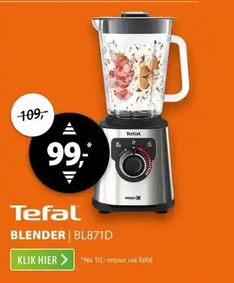 Expert Tefal BL871D Grijs aanbieding