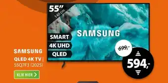 Expert Samsung QLED 4K 55Q7F3 (2025) aanbieding