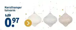 GAMMA Kersthanger tolvorm aanbieding