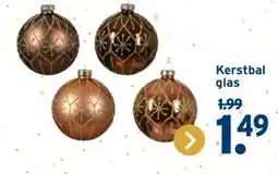 GAMMA Kerstbal glas aanbieding