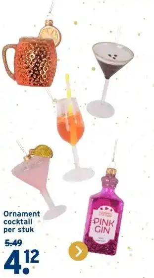 GAMMA Ornament cocktail aanbieding