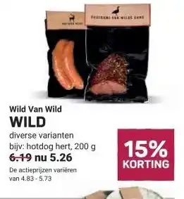 Ekoplaza Wild Van Wild WILD aanbieding