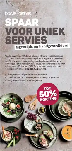 Ekoplaza spaar voor ekovriendjes aanbieding