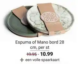 Ekoplaza Espuma of Mano aanbieding