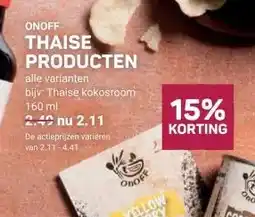 Ekoplaza ONOFF THAISE PRODUCTEN aanbieding