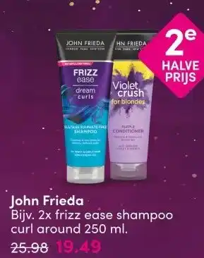 DA John Frieda aanbieding