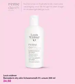 DA Louis widmer Remederm dry skin lichaamsmelk 5% ureum 200 ml aanbieding