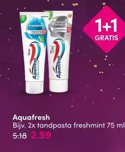 DA Aquafresh aanbieding