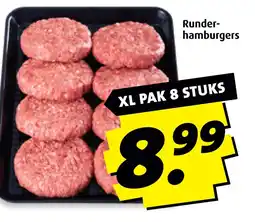 Boni Runder hamburgers aanbieding
