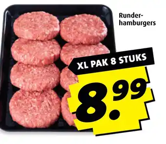 Boni Runder hamburgers aanbieding