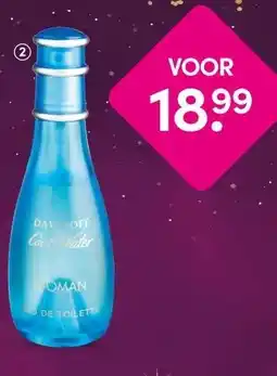 DA Davidoff Coolwater Woman eau de toilette aanbieding