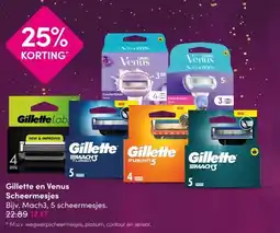 DA Gillette en Venus Scheermesjes aanbieding