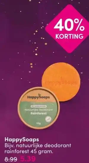 DA HappySoaps aanbieding
