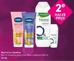 DA Neutral en Vaseline aanbieding