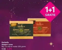 DA Herbelle Aleppo's zeep aanbieding