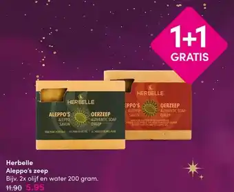 DA Herbelle Aleppo's zeep aanbieding