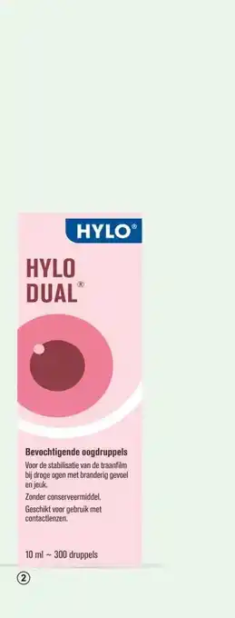 DA Hylo dual oogdruppels 10 ml aanbieding