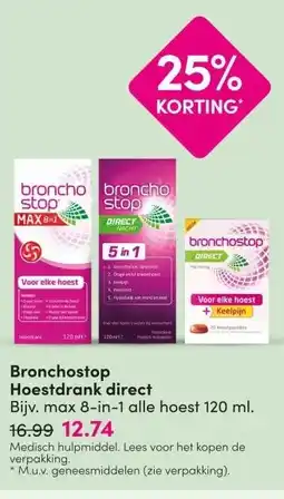 DA Bronchostop Hoestdrank direct aanbieding