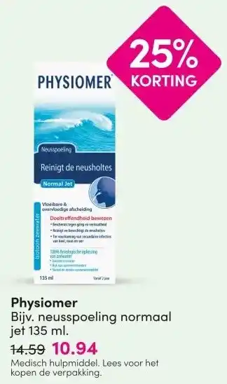 DA Physiomer aanbieding
