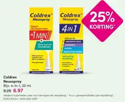 DA Coldrex Neusspray aanbieding