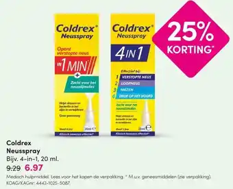 DA Coldrex Neusspray aanbieding