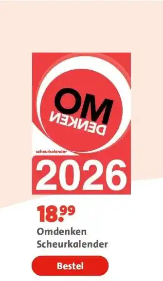 Bruna Omdenken Scheurkalender aanbieding
