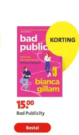 Bruna Bad Publicity aanbieding