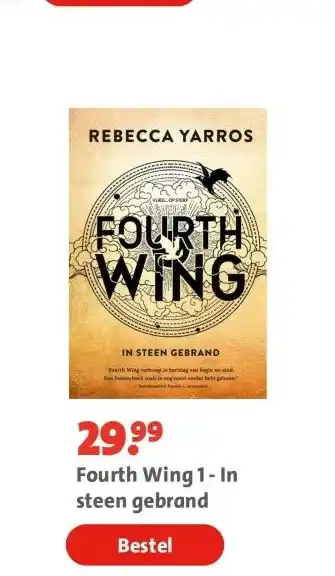 Bruna Fourth Wing 1 - In steen gebrand aanbieding