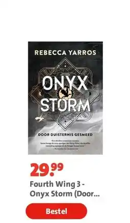 Bruna Fourth Wing 3 - Onyx Storm (Door Duisternis Gesmeed) aanbieding