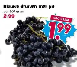 Boon`s Markt Blauwe druiven met pit aanbieding
