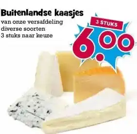 Boon`s Markt Buitenlandse kaasjes aanbieding