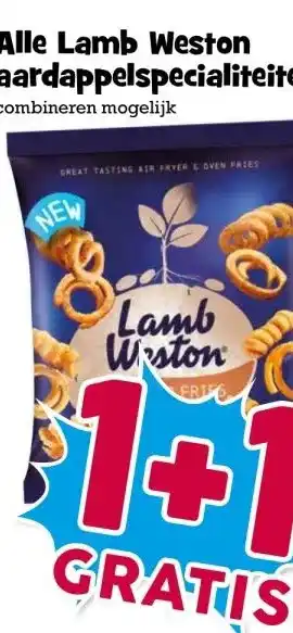 Boon`s Markt Alle Lamb Weston aardappelspecialiteiten aanbieding