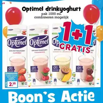 Boon`s Markt Optimel drinkyoghurt aanbieding