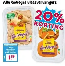 Boon`s Markt Alle GoVega! vleesvervangers aanbieding